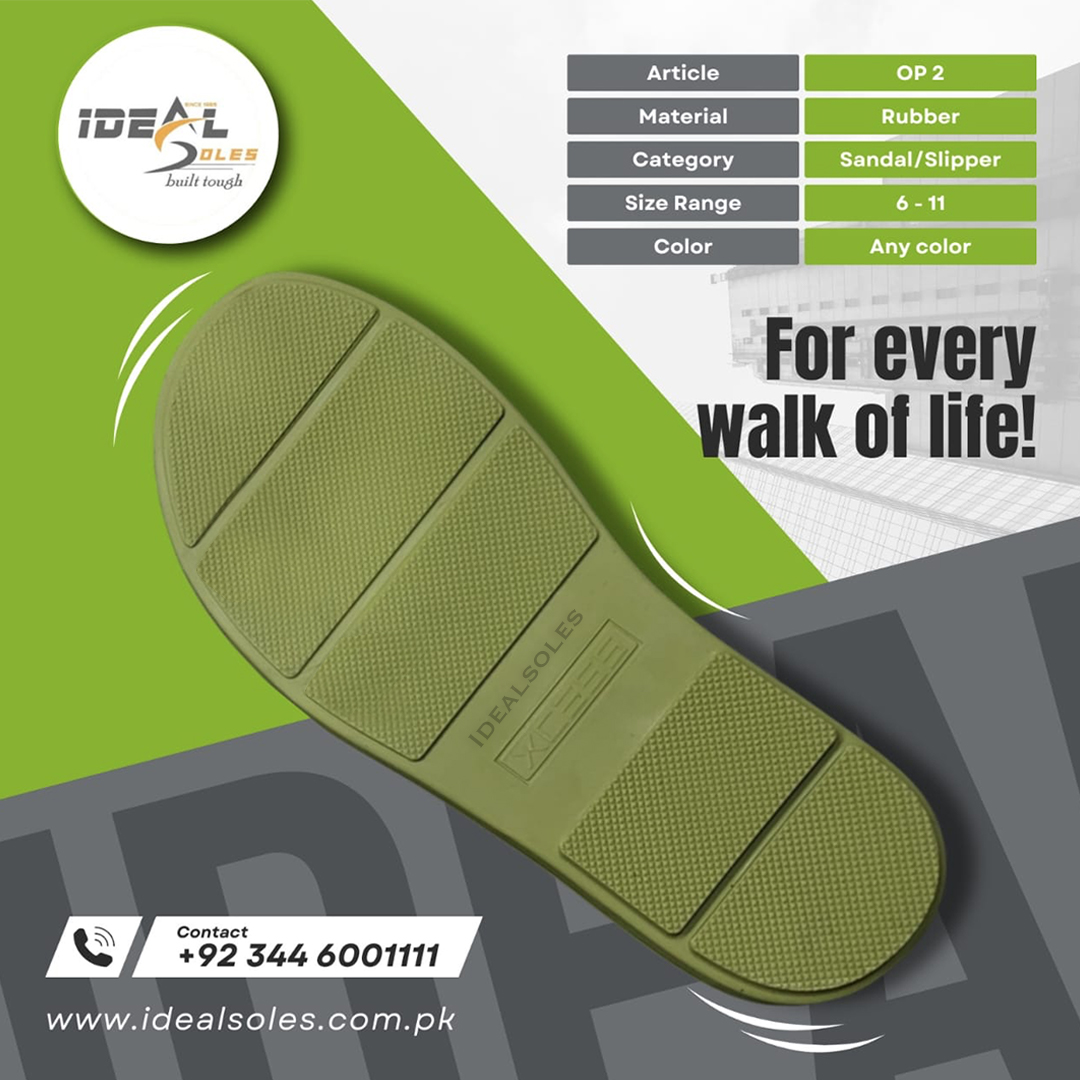 Rubber sandals/slippers/ideal soles