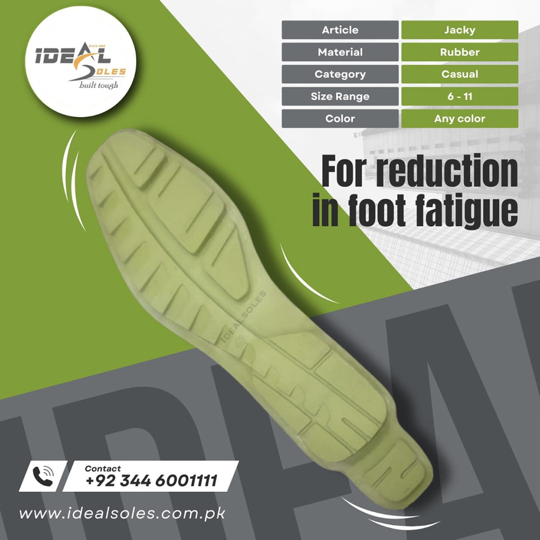 Rubber casual sole/ideal soles