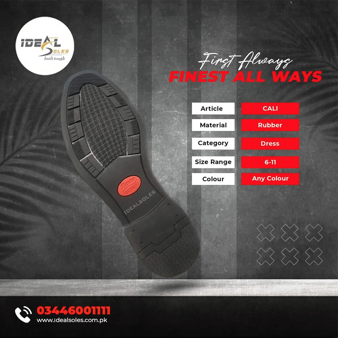 Rubber dress sole/ideal soles