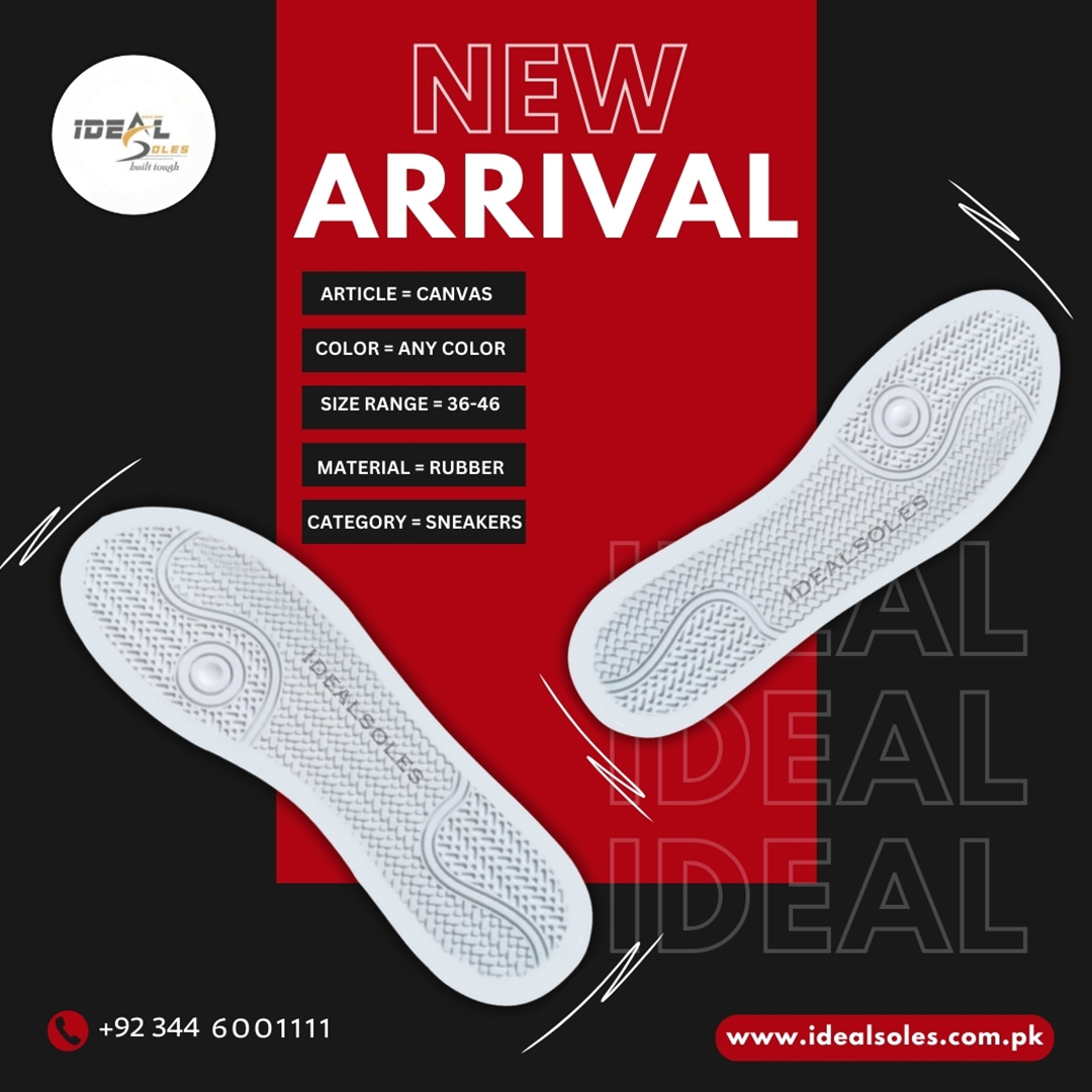 Rubber sneaker sole/ideal soles