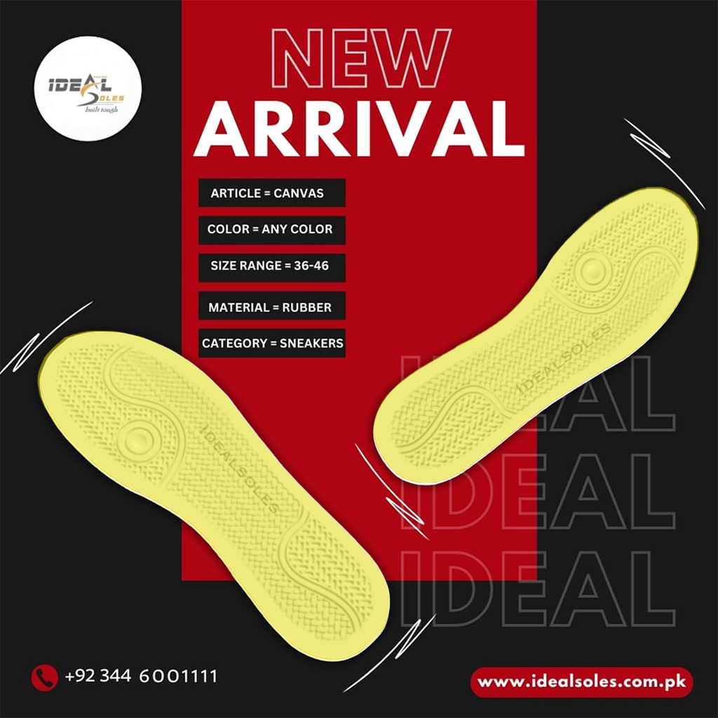 Rubber sneaker sole/ideal soles