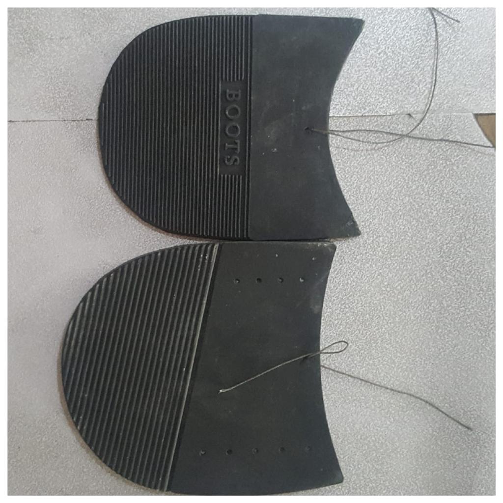 Rubber heel tops/ideal soles