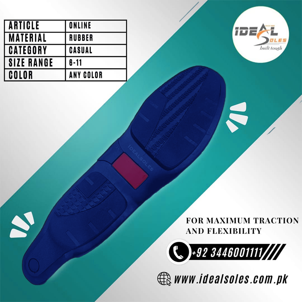 Rubber casual sole/ideal soles