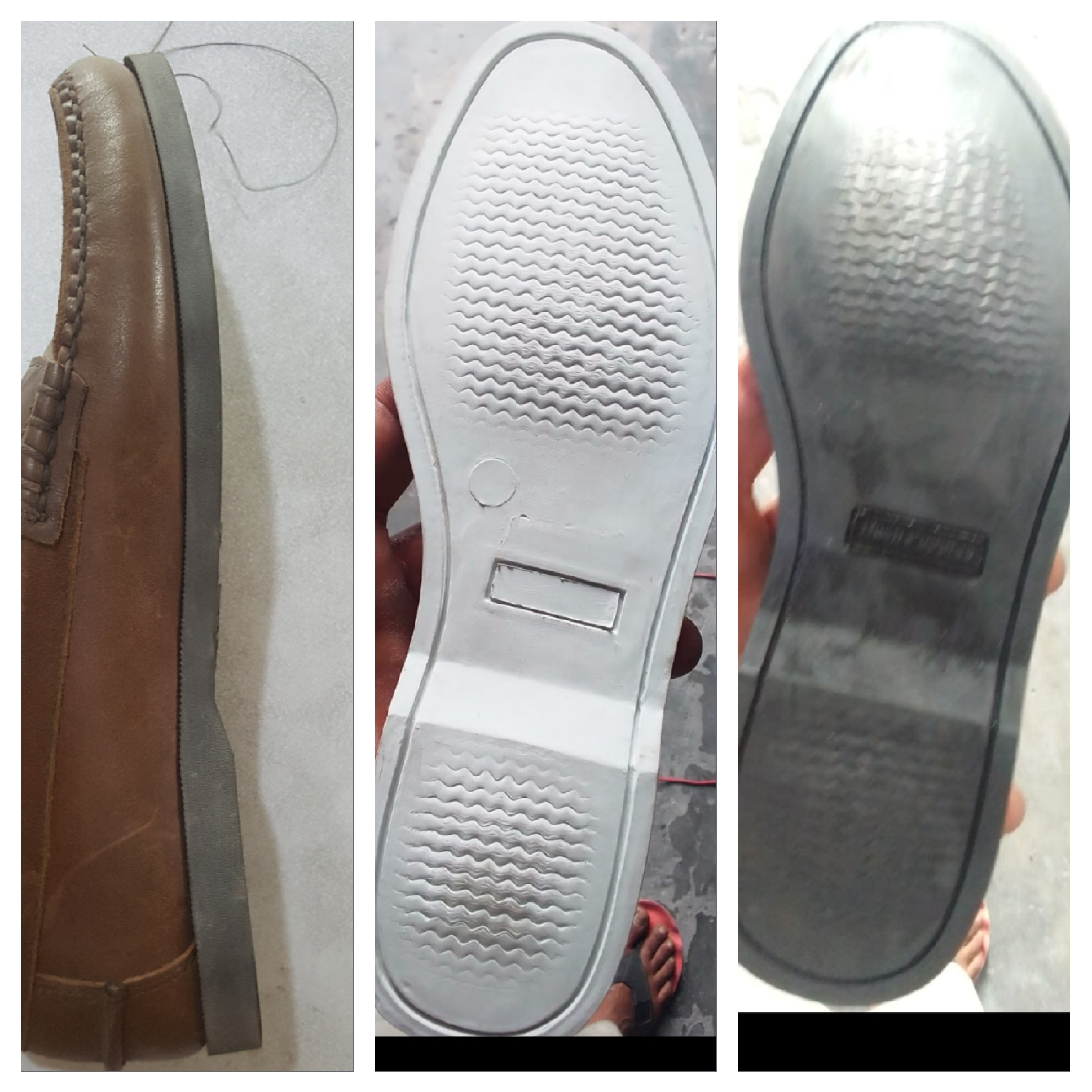 Rubber stud/todds/loafer sole/ ideal soles