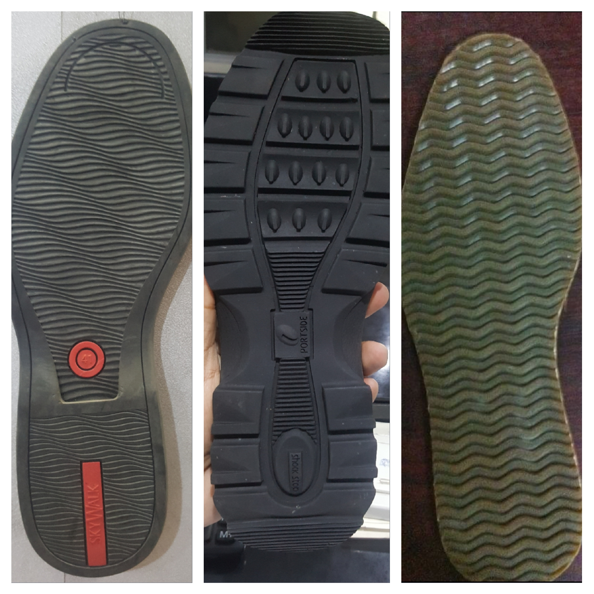 Ideal Soles/multi color rubber soles