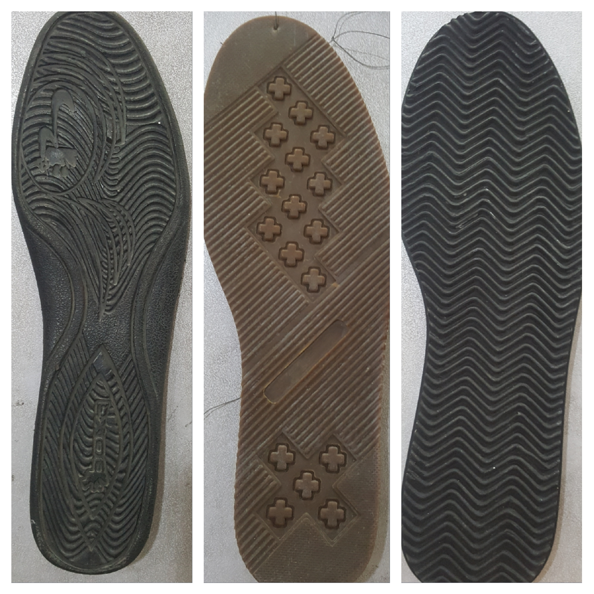Ideal Soles/multi color rubber soles