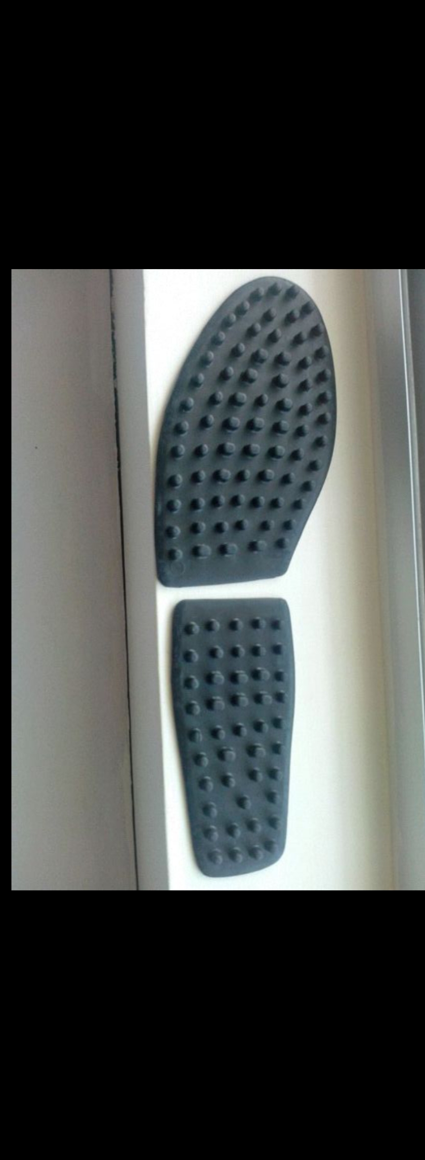 Rubber driver sole/ideal soles