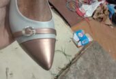 LEATHER GRAIN SHOES/LADIES FANCY SHOES