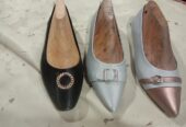 LEATHER GRAIN SHOES/LADIES FANCY SHOES