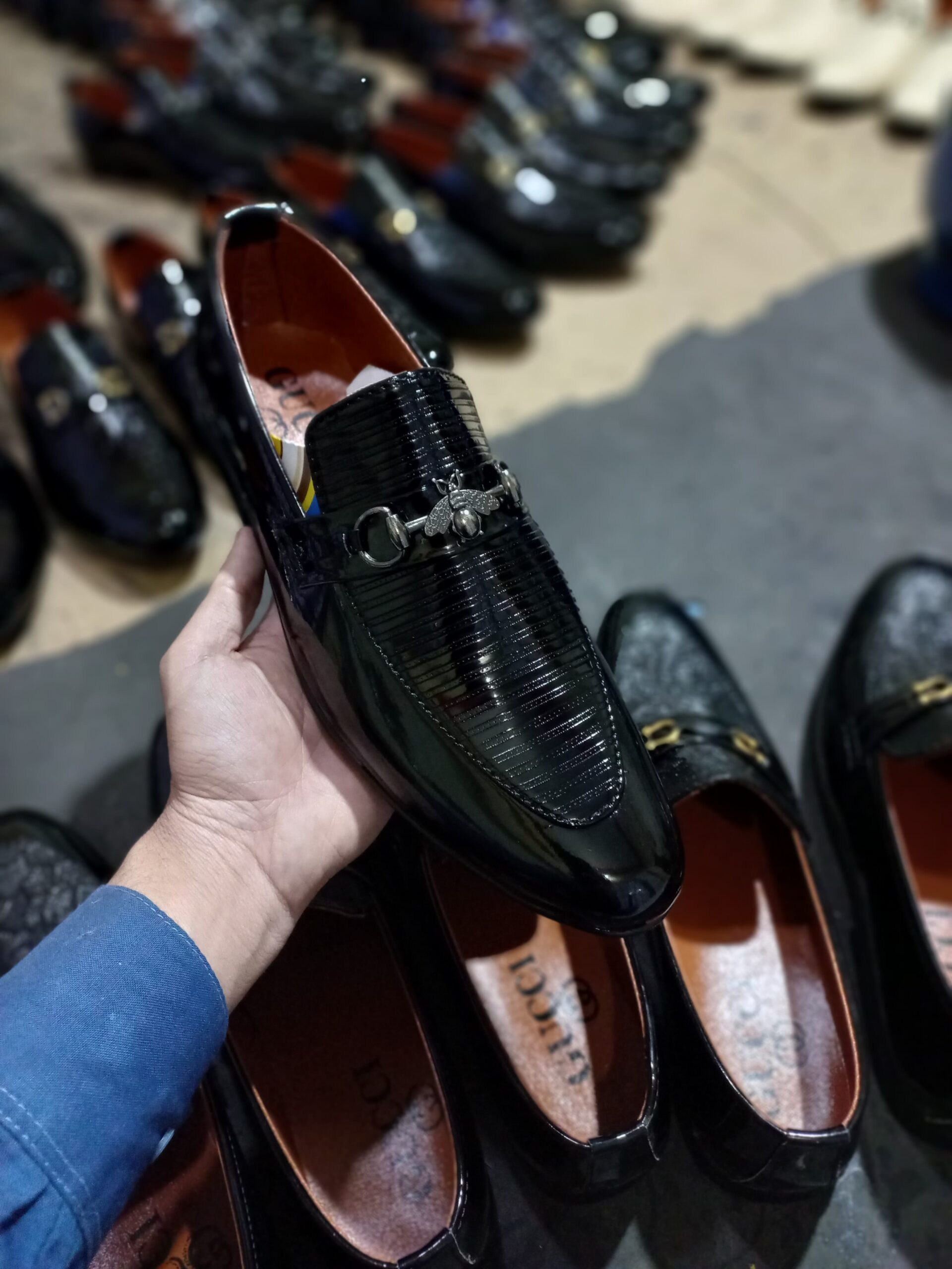 LEATHER GRAIN SHOES/Formal/GENTS