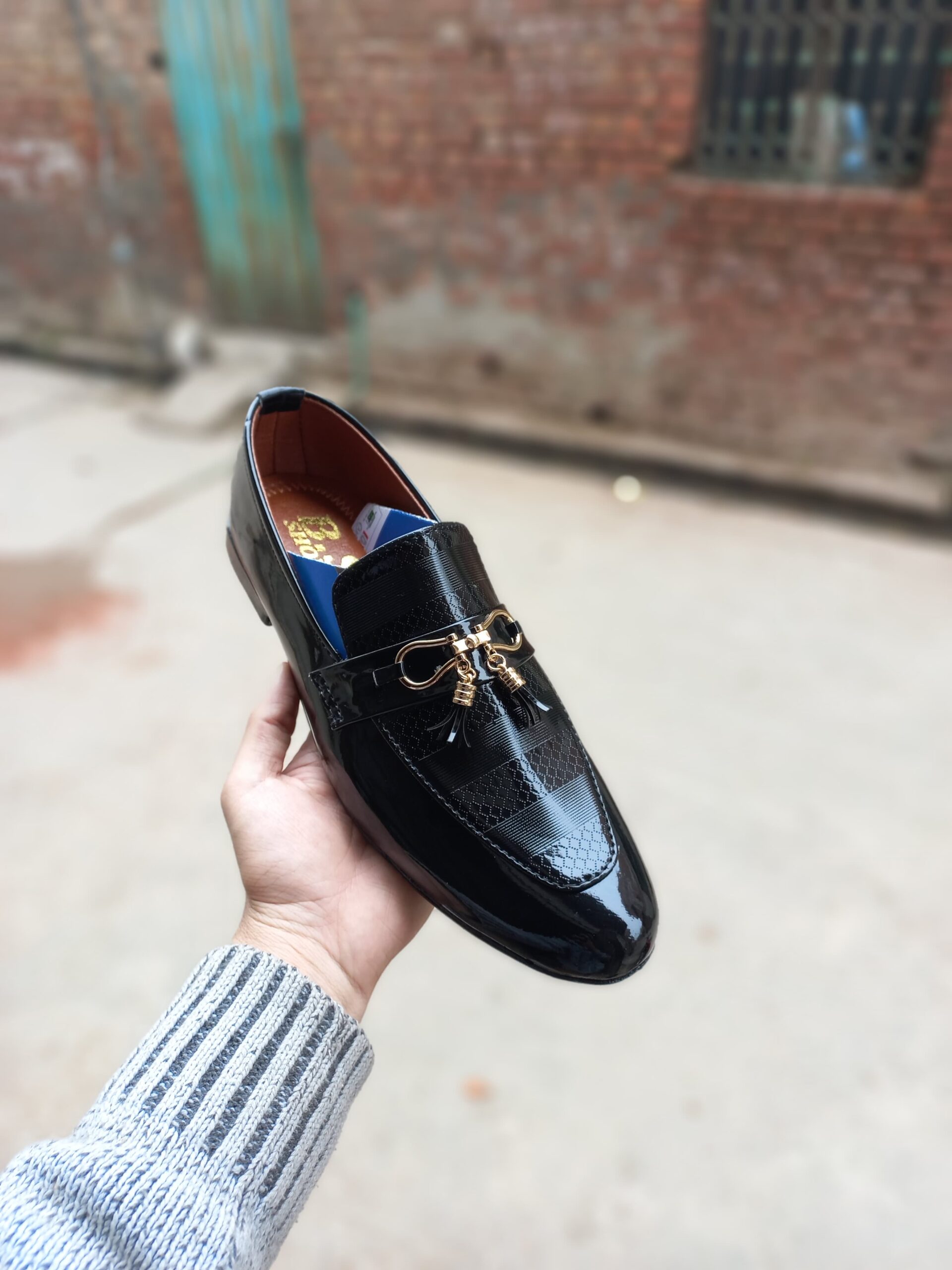 LEATHER GRAIN SHOES/Formal/GENTS