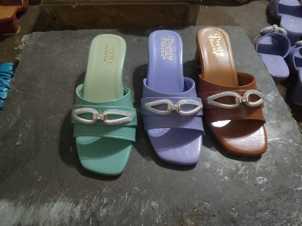 KHAN FOOTWEAR/WOMEN`S/FANCY/SANDAL`S/HEELS