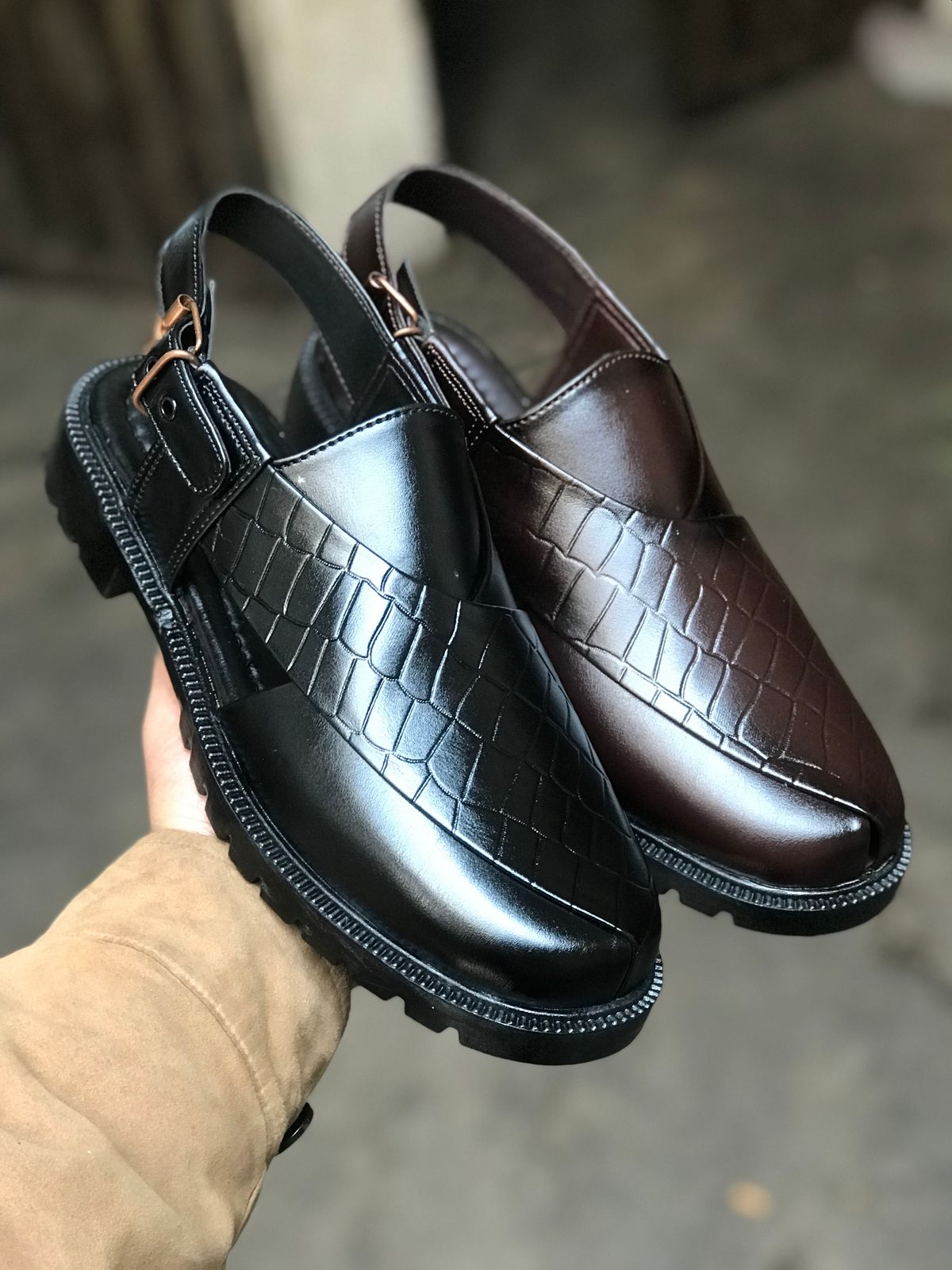 Handmade, men’s, peshawari, chappal