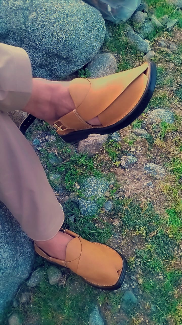 Dua shoes peshawari chappal mens