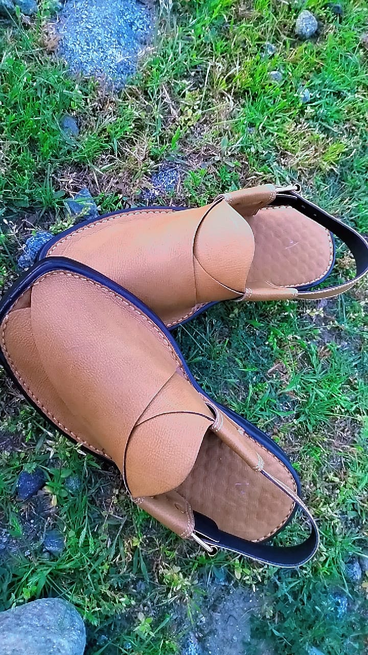 Dua shoes peshawari chappal mens