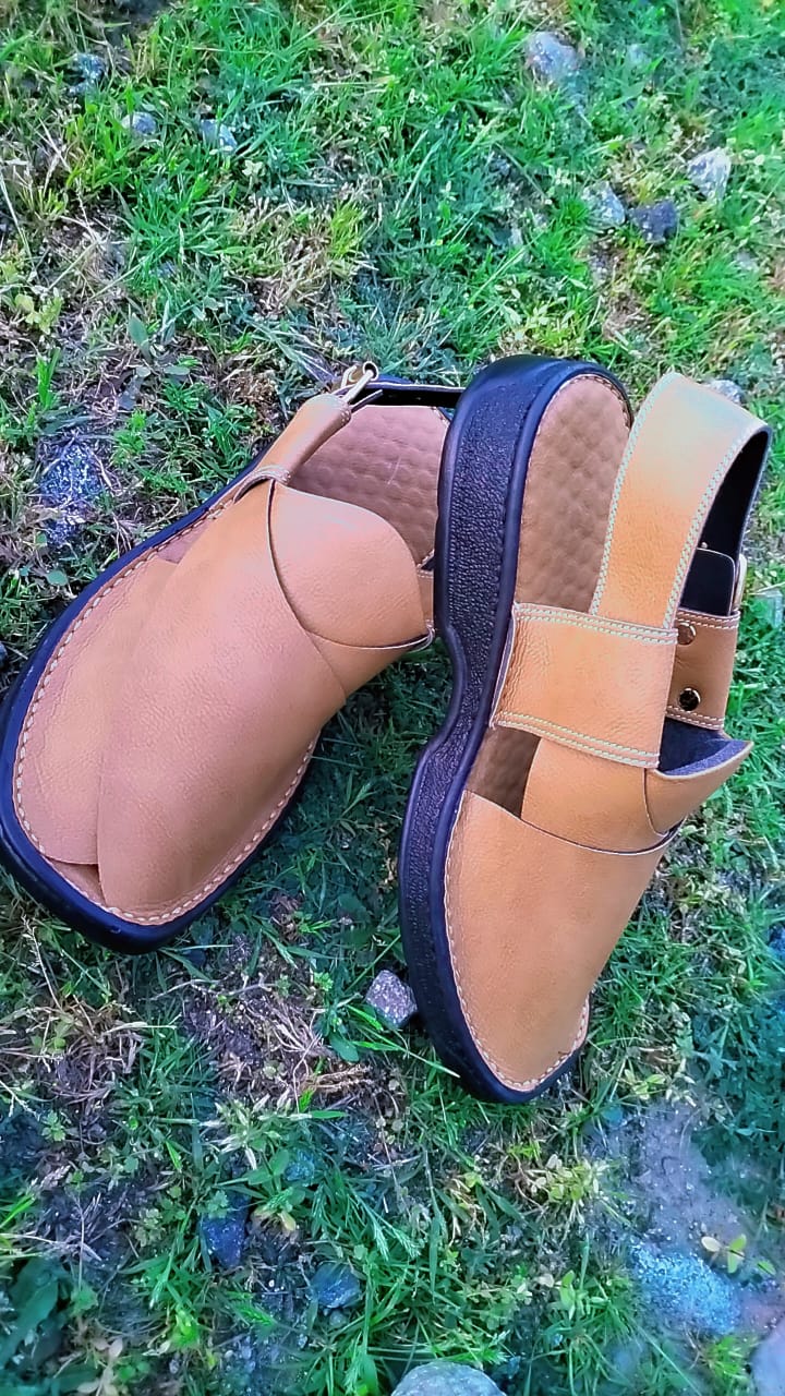 Dua shoes peshawari chappal mens