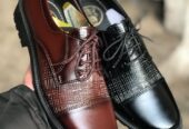 Handmade men’s shoes Oxford style