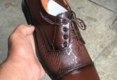 Handmade men’s shoes Oxford style
