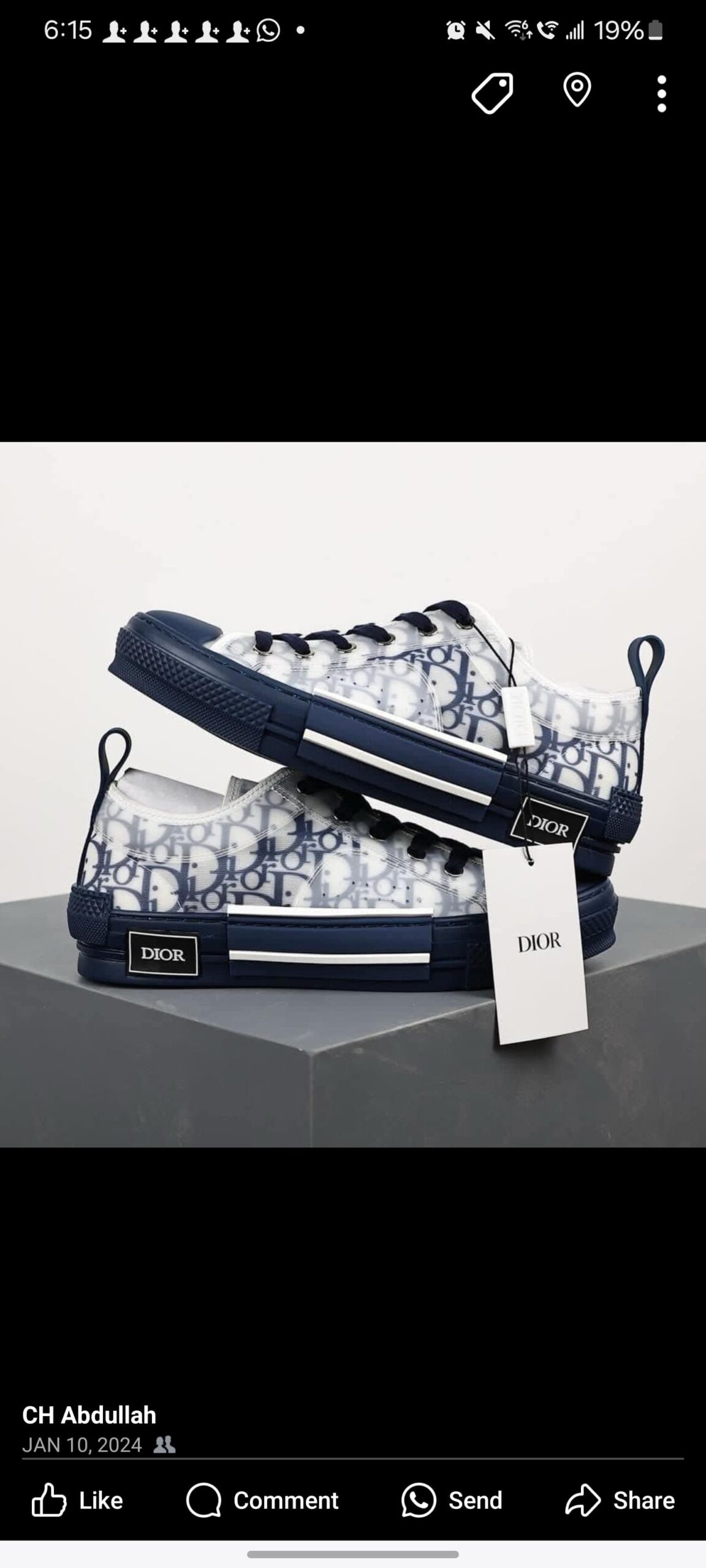 Ali Amazon lots, Walk’n’Diiorr lace-up Sneakers (All Colour)