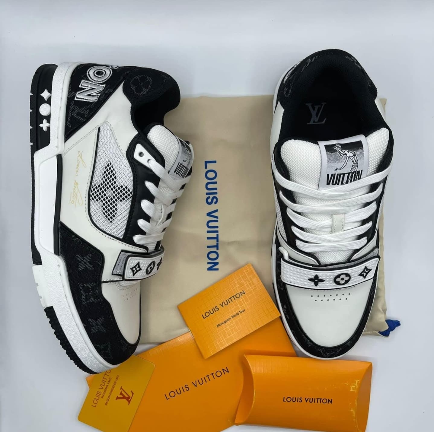 Ali Amazon lots, Louise Vuitton Trainer Sneakers