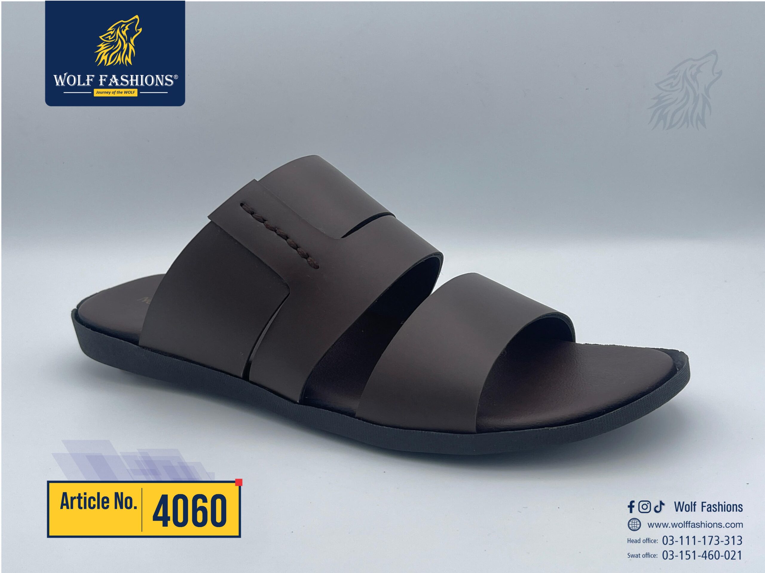 Mens slippers Wolf fashion new stock available foot cover slippers