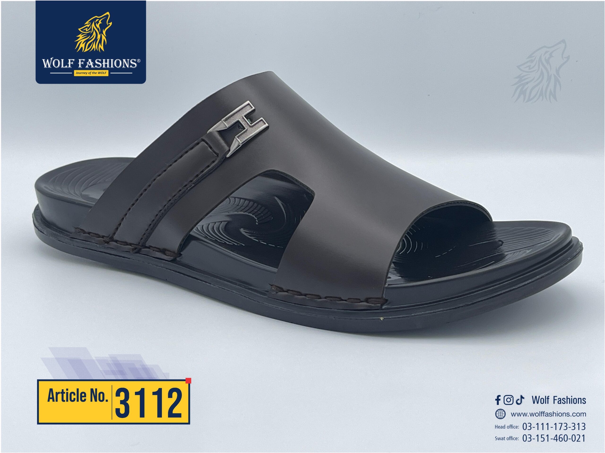 Mens slippers Wolf fashion new stock available foot cover slippers