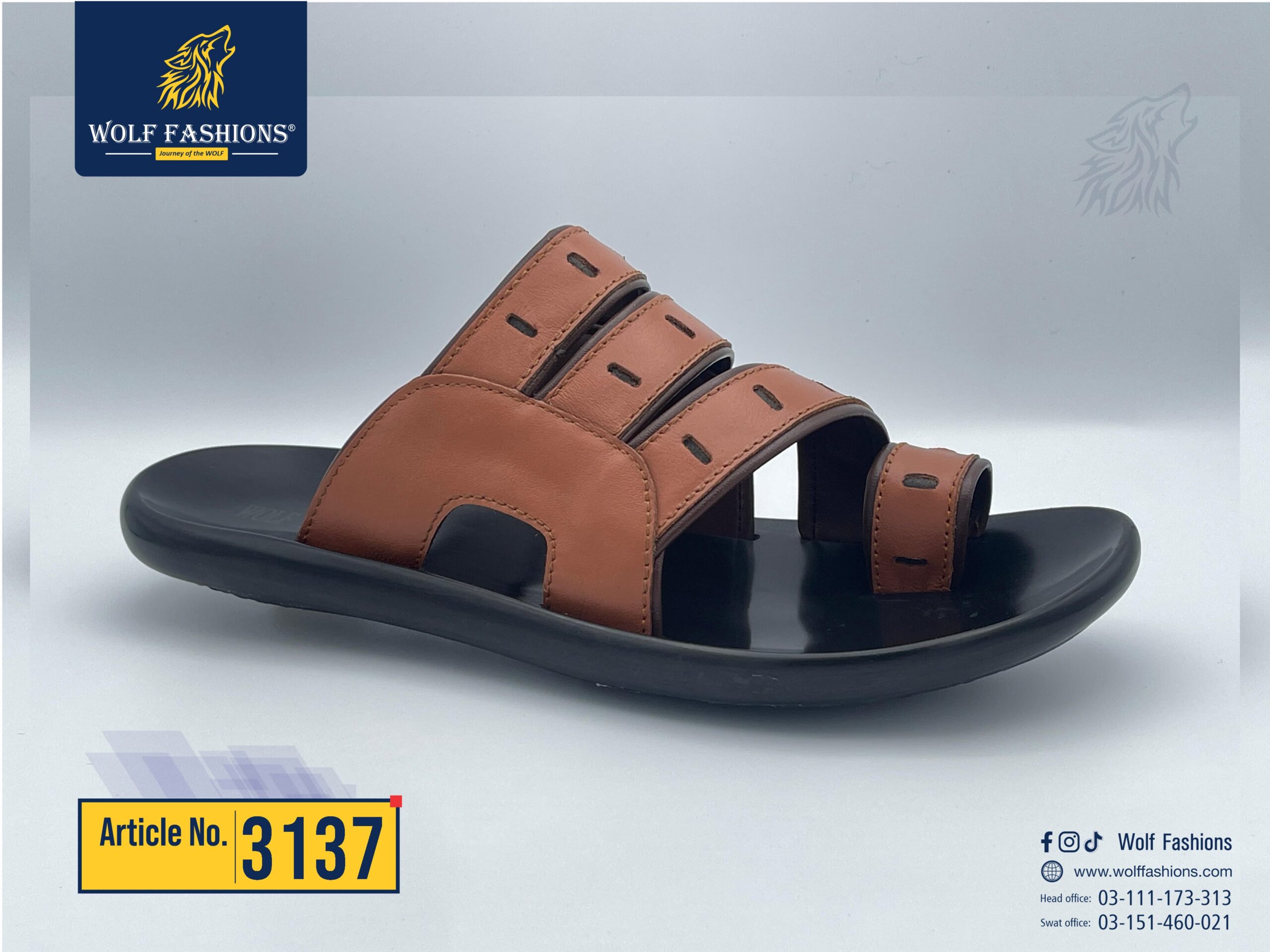 Wolf fashion new stock available foot cover chappal