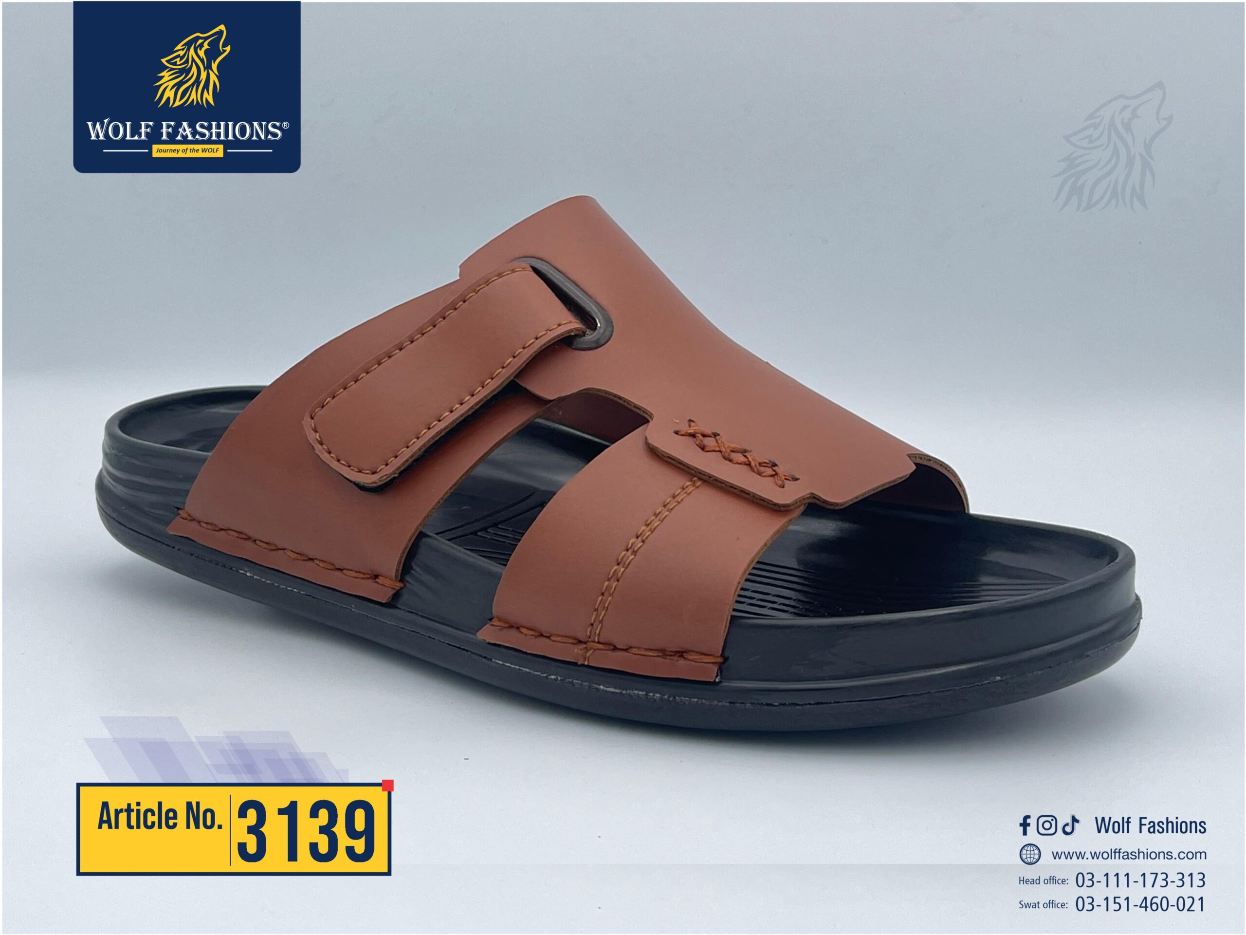 Wolf fashion new stock available foot cover chappal