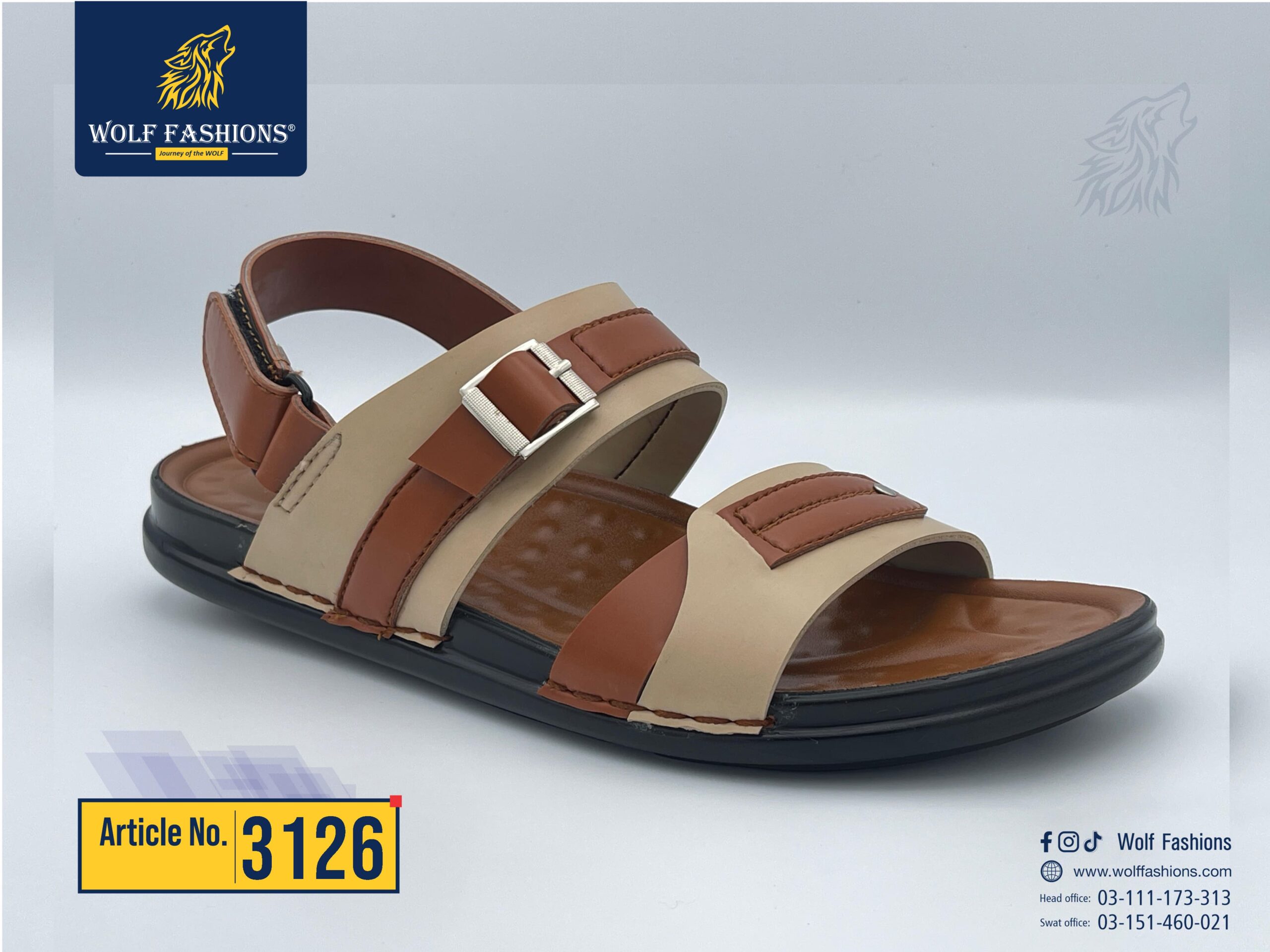 Wolf fashions new stock available for mens sandals
