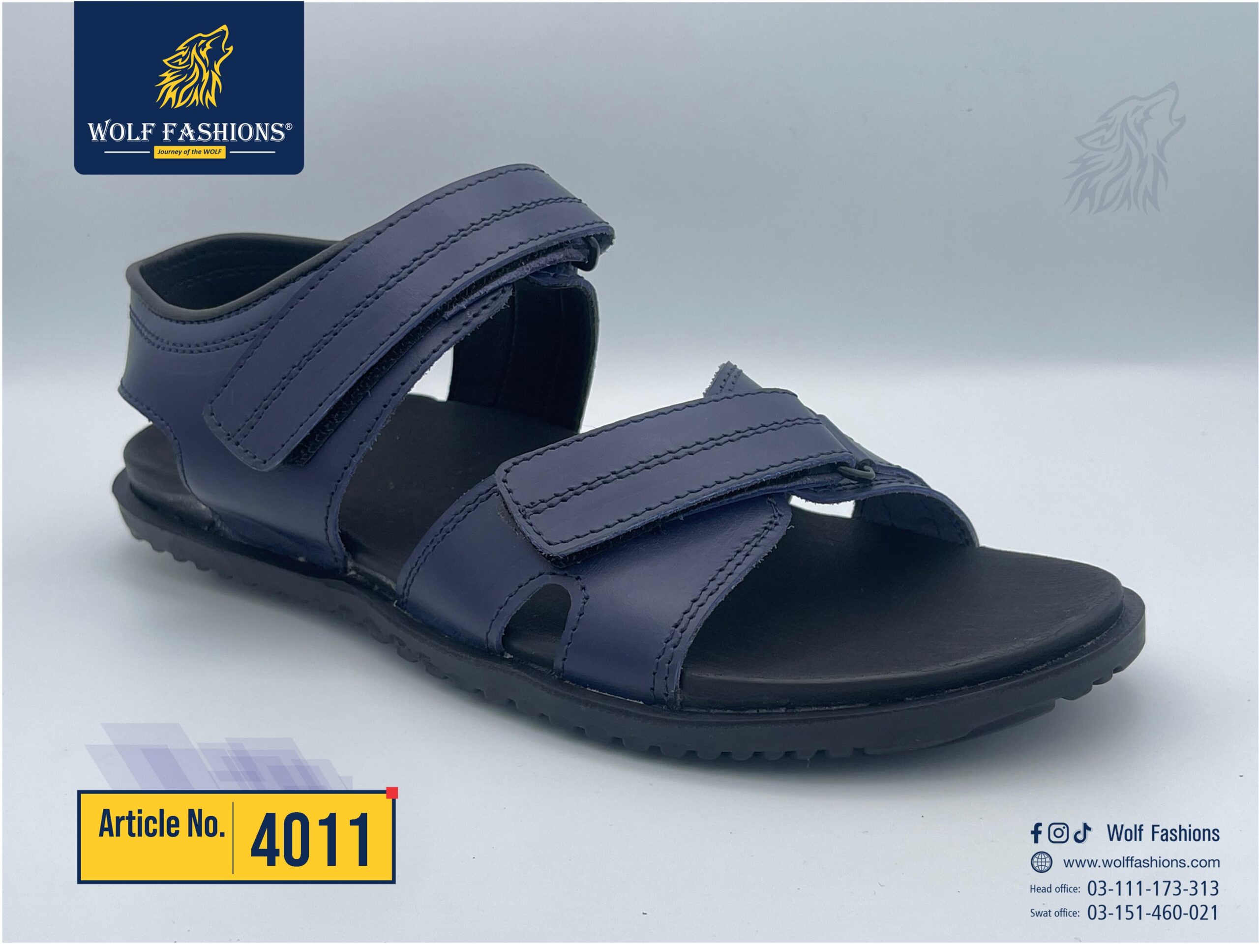 Wolf fashion new arrival available for men’s sandal