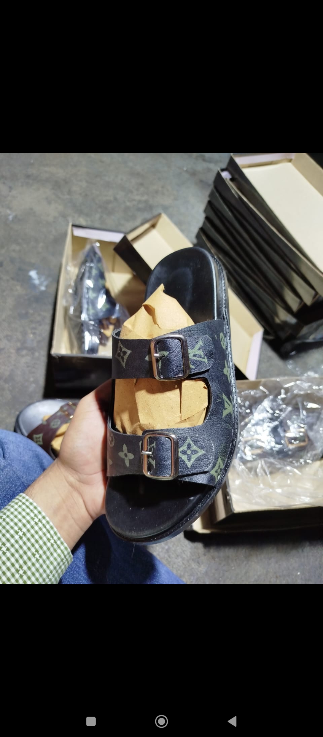 Handmade Shoes slippers men’s