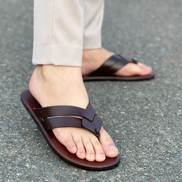 Tamochi shoes, Leather, Handmade, Summer, Chappals