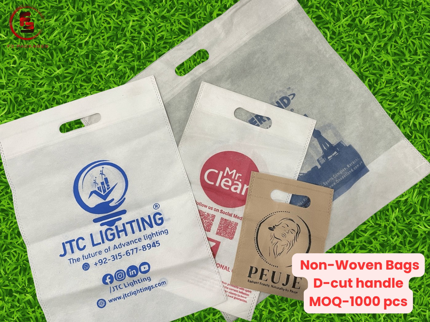f3package shopping bag cartons