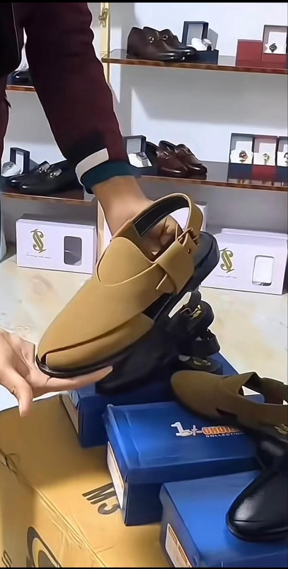 MA online store peshawari chappal