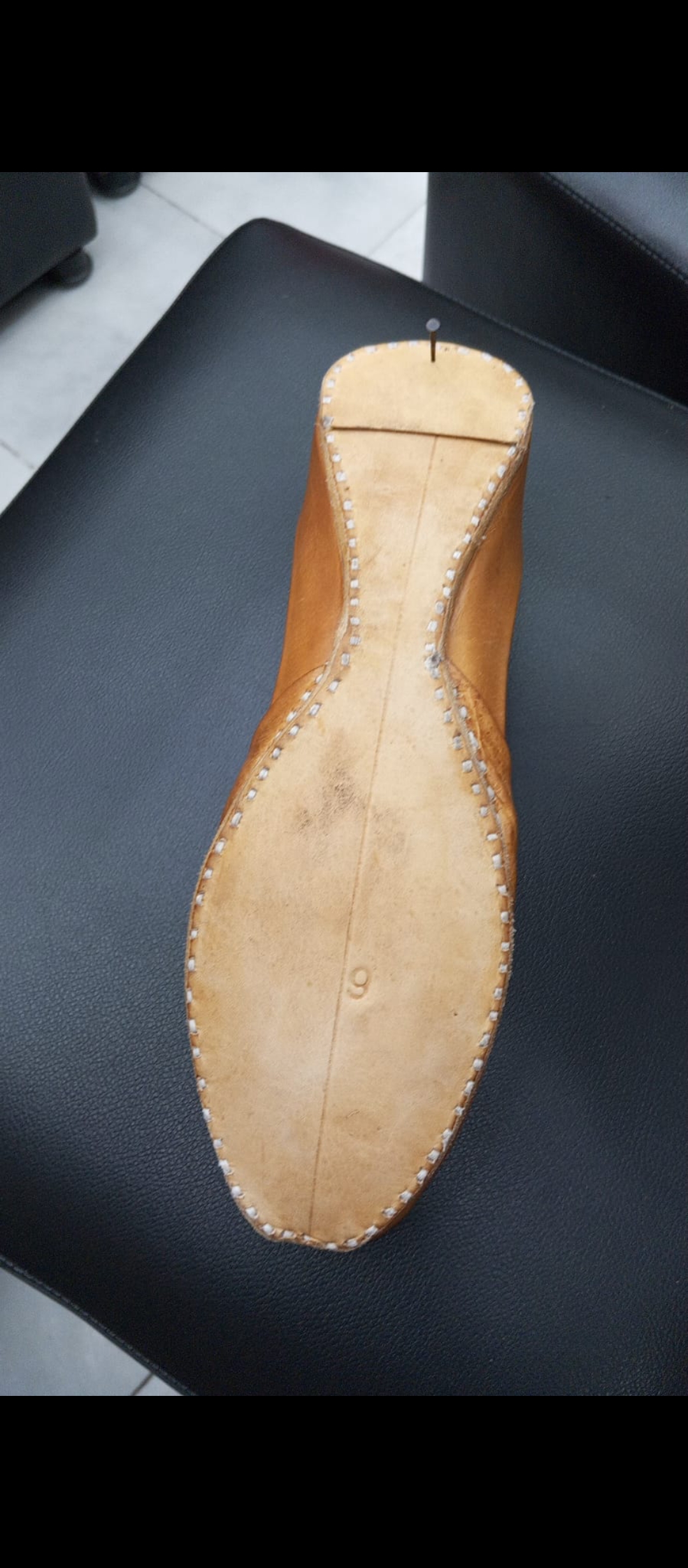 Women original leather Khussa