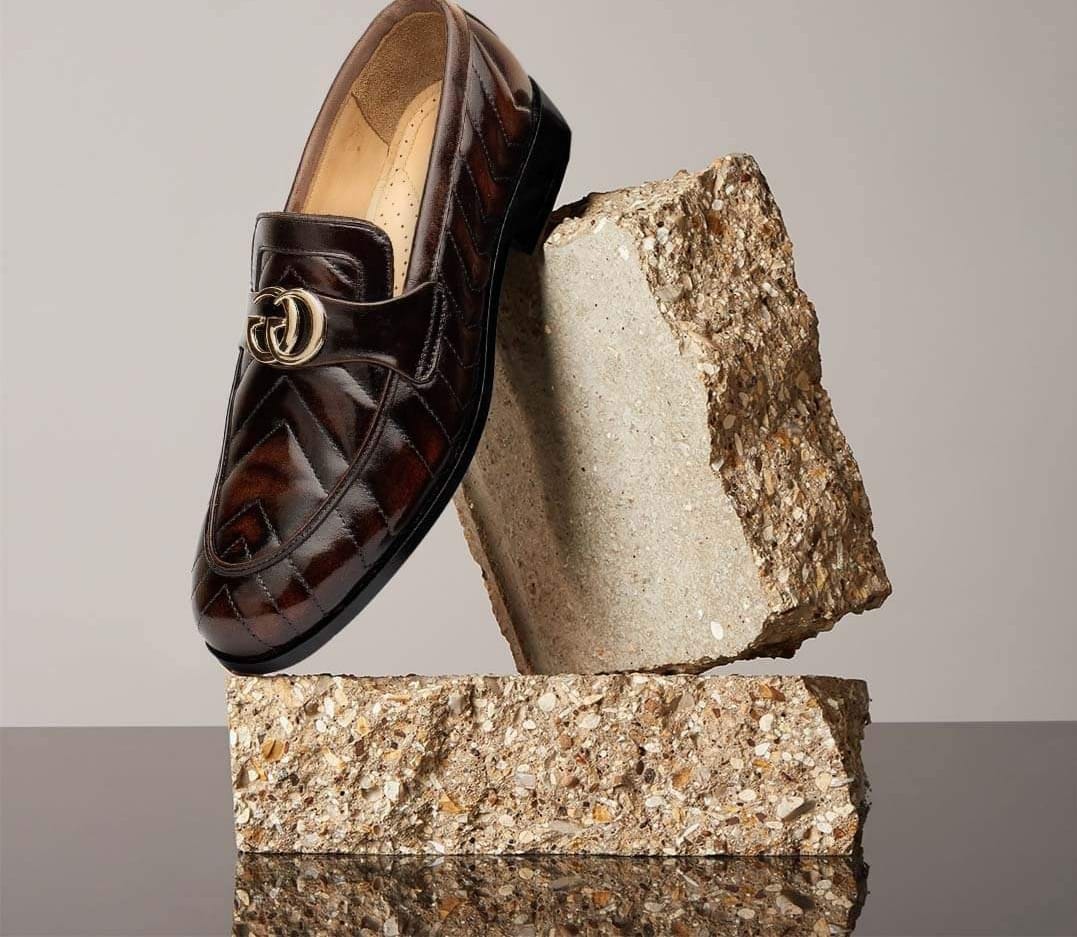 Hand Made Shoes, Oxford, Men Handmade Black, Embossed, Crocodile Texture Leather