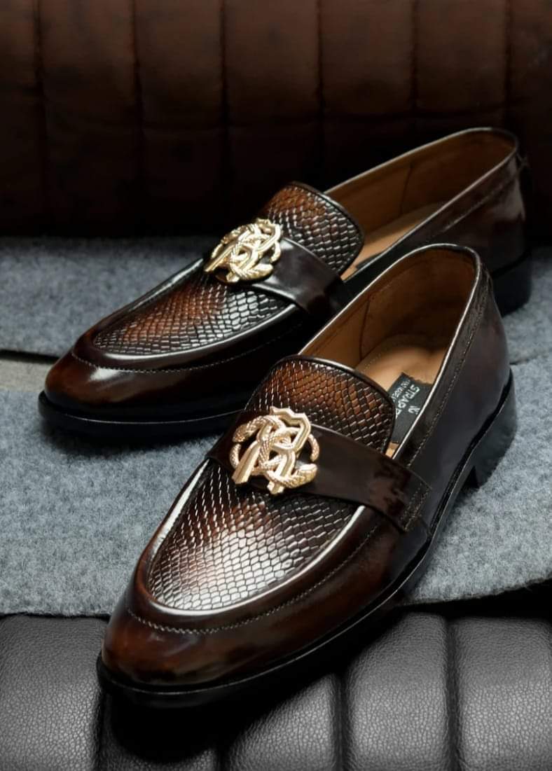 Hand Made Shoes, Oxford, Men Handmade Black, Embossed, Crocodile Texture Leather