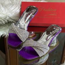 FASHION STEP Flexi Short Heels (Bronze)