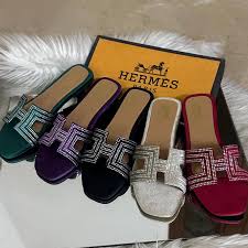 Women’s flats slippers Hermes Horizon Foun Slippers