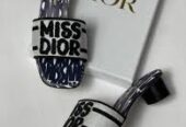 FASHION STEP Miss Dior Heels (Black And White)