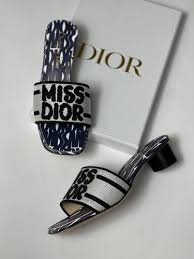 FASHION STEP Miss Dior Heels (Black And White)