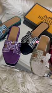 Women’s flats slippers Hermes Horizon Foun Slippers