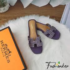 Women’s flats slippers Hermes Horizon Foun Slippers