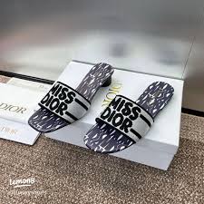 FASHION STEP Miss Dior Heels (Black And White)