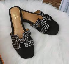 Women’s flats slippers Hermes Horizon Foun Slippers