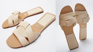 ZARA BASIC BEACH FLAT