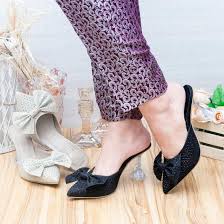 FASHION STEP Jolie Bow black