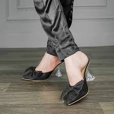 FASHION STEP Jolie Bow black