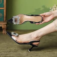 FASHION STEP Arc Heels (Black)