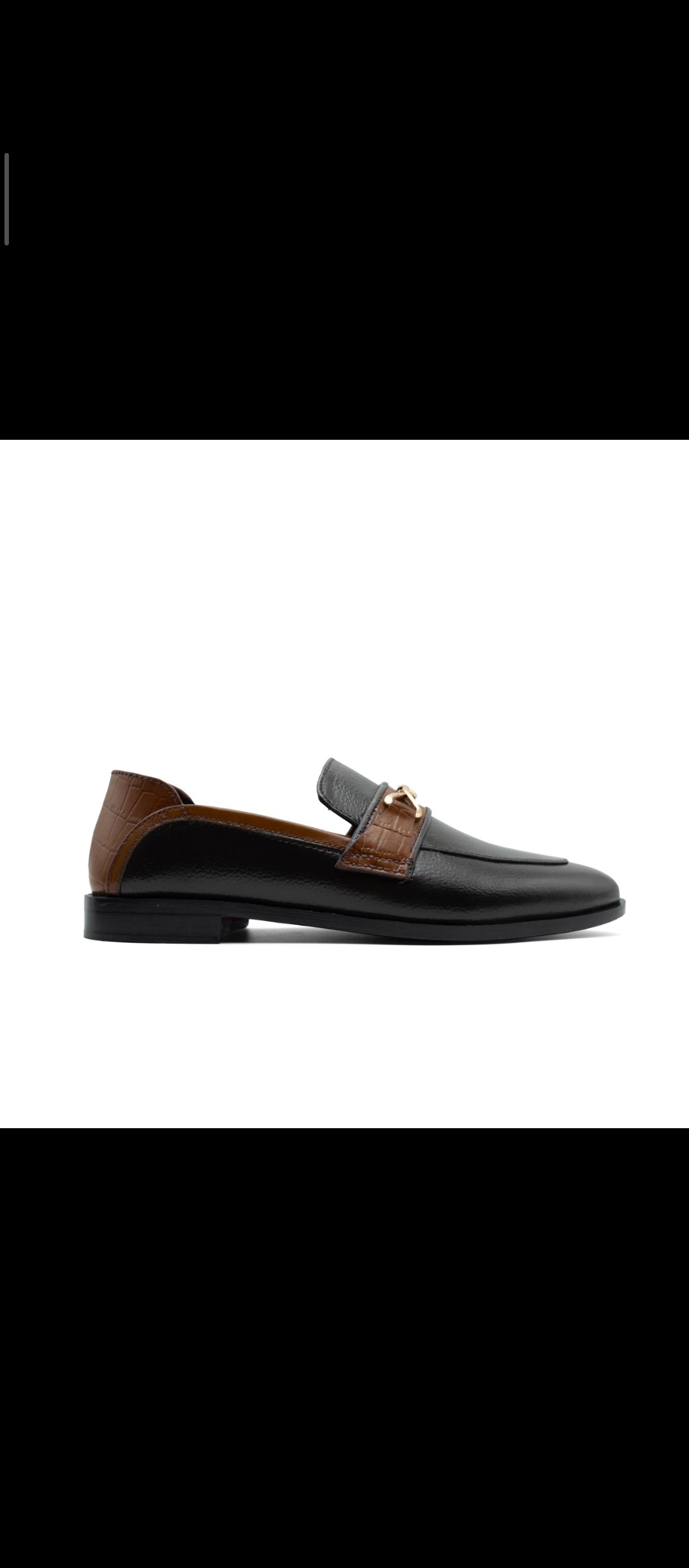 Mens loafer shoes genuine cow leather